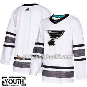 St. Louis Blues Hockeydrakt Blank Hvit 2019 NHL All-Star Adidas Authentic - Barn